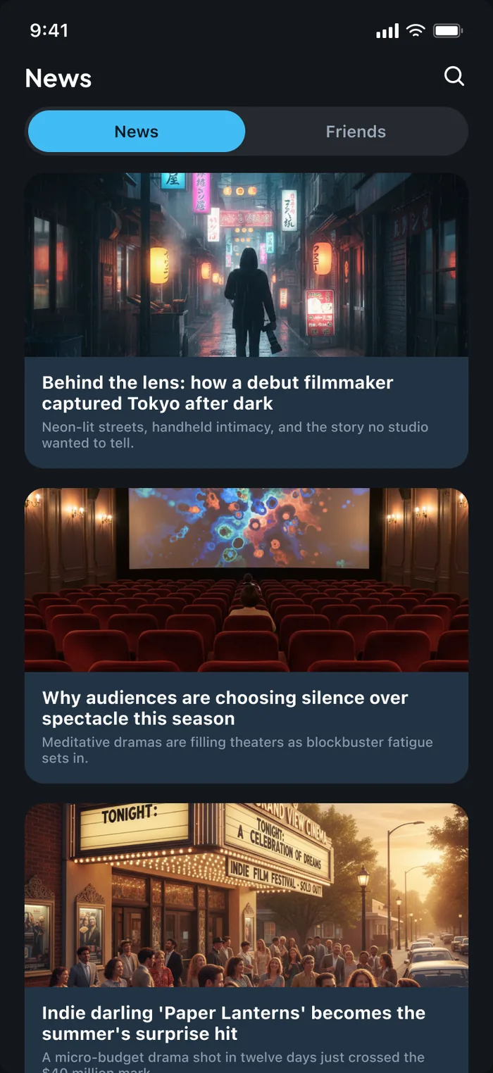 News tab