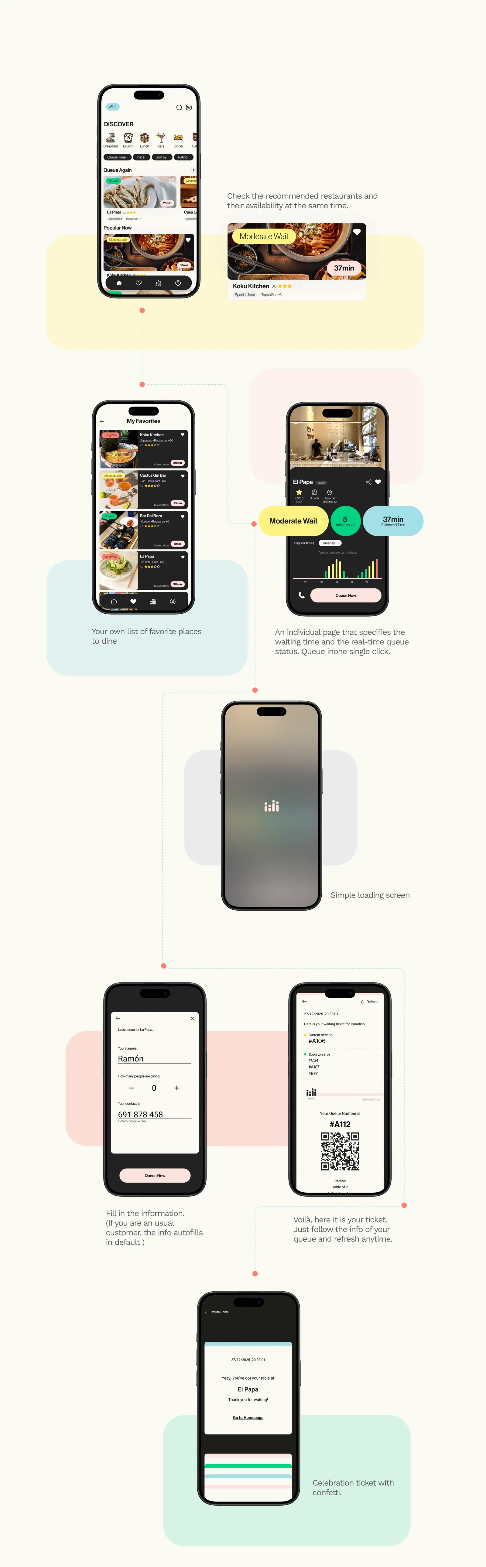 Q App UI design